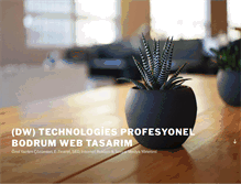 Tablet Screenshot of dw.com.tr